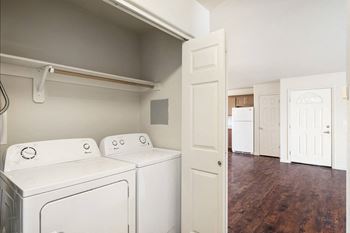 Laundry closet